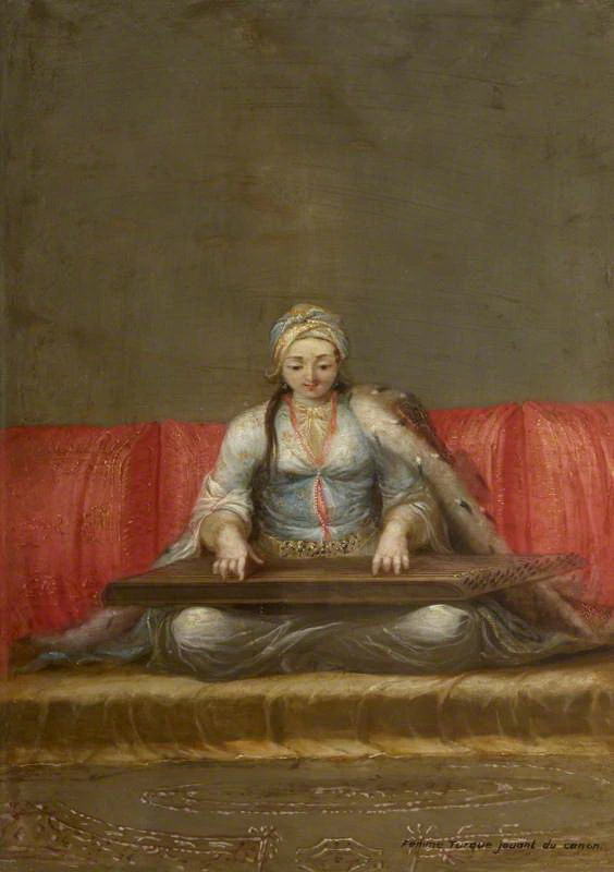 Uomini e donne turchi - Ragazza turca che gioca, National Trust
